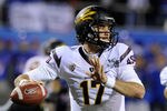 LAS VEGAS, NV - DECEMBER 22:  Brock Osweiler #17 of the Arizona State Sun Devils throws against the Boise State Broncos during the MAACO Bowl Las Vegas at Sam Boyd Stadium December 22, 2011 in Las Vegas, Nevada. Boise State won 56-24.  (Photo by Ethan Miller/Getty Images)