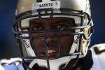 CHARLOTTE, NC - NOVEMBER 07:  Jonathan Vilma #51 of the New Orleans Saints against the Carolina Panthers during their game at Bank of America Stadium on November 7, 2010 in Charlotte, North Carolina.  (Photo by Streeter Lecka/Getty Images)