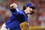 CINCINNATI, OH - MAY 2: Jeff Samardzija #29 of the Chicago Cubs pitches against the Cincinnati Reds at Great American Ball Park on May 2, 2012 in Cincinnati, Ohio. The Cubs defeated the Reds 3-1. (Photo by Joe Robbins/Getty Images)