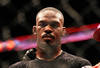 ATLANTA, GA - APRIL 21:  Jon Jones celebrates defeating Rashad Evans by unanimous decision in their light heavyweight title bout for UFC 145 at Philips Arena on April 21, 2012 in Atlanta, Georgia.  (Photo by Kevin C. Cox/Getty Images)