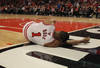 CHICAGO, IL - APRIL 28: Derrick Rose #1 of the Chicago Bulls lays on the floor aftrer suffering an injury against the Philadelphia 76ers in Game One of the Eastern Conference Quarterfinals during the 2012 NBA Playoffs at the United Center on April 28, 2012 in Chicago, Illinois. The Bulls defeated the 76ers 103-91. NOTE TO USER: User expressly acknowledges and agrees that, by downloading and or using this photograph, User is consenting to the terms and conditions of the Getty Images License Agreement. (Photo by Jonathan Daniel/Getty Images)