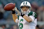 PHILADELPHIA, PA - DECEMBER 18:  Mark Sanchez #6 of the New York Jets warms up before the start of the Jets game against the Philadelphia Eagles at Lincoln Financial Field on December 18, 2011 in Philadelphia, Pennsylvania.  (Photo by Rob Carr/Getty Images)