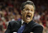 BLOOMINGTON, IN - DECEMBER 10:  John Calipari the head coach of the Kentucky Wildcats gives instructions to his team ball during the game against the Indiana Hoosiers at Assembly Hall on December 10, 2011 in Bloomington, Indiana.  (Photo by Andy Lyons/Getty Images)