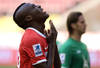 MOSCOW, RUSSIA - APRIL 15: Emmanuel Emenike of FC Spartak Moscow reacts during the Russian Football League Championship match between FC Spartak Moscow and FC Rubin Kazan at the Luzhniki Stadium on April 15, 2012 in Moscow, Russia.  (Photo by Dmitry Korotayev/Epsilon/Getty Images)