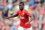 MANCHESTER, ENGLAND - MARCH 11:  Paul Pogba of Manchester United in action during the Barclays Premier League match between Manchester United and West Bromwich Albion at Old Trafford on March 11, 2012 in Manchester, England.  (Photo by Michael Regan/Getty Images)