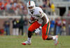 TALLAHASSEE, FL - NOVEMBER 12: Lamar Miller #6 of the Miami Hurricanes rushes during a game  against the Florida State Seminoles at Doak Campbell Stadium on November 12, 2011 in Tallahassee, Florida.  (Photo by Mike Ehrmann/Getty Images)