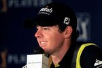 PONTE VEDRA BEACH, FL - MAY 08:  Rory McIlroy of Northern Ireland talks with the media during a press conference prior to the start of THE PLAYERS Championship held at THE PLAYERS Stadium course at TPC Sawgrass on May 8, 2012 in Ponte Vedra Beach, Florida.  (Photo by Sam Greenwood/Getty Images)