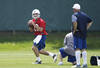 INDIANAPOLIS, IN - MAY 4: Andrew Luck #12 of the Indianapolis Colts participates during a rookie minicamp at the team facility on May 4, 2012 in Indianapolis, Indiana. (Photo by Joe Robbins/Getty Images)