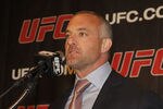 NEW YORK, NY - JANUARY 13:  Lorenzo Fertitta, UFC Chairman and President, speaks during a press conference to announce commitment to bring UFC to Madison Square Garden and New York State at Madison Square Garden on January 13, 2011 in New York City.  (Photo by Michael Cohen/Getty Images)