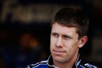 DAYTONA BEACH, FL - FEBRUARY 24:  Carl Edwards, driver of the #99 Fastenal Ford, stands in the garage during practice for the NASCAR Sprint Cup Series Daytona 500 at Daytona International Speedway on February 24, 2012 in Daytona Beach, Florida.  (Photo by Streeter Lecka/Getty Images)