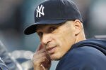 DETROIT, MI - OCTOBER 04: Manager Joe Girardi looks on during batting practice prior to playing the Detroit Tigers in game four of the American League Division Series at Comerica Park on October 4,  2011 in Detroit, Michigan. (Photo by Gregory Shamus/Getty Images)