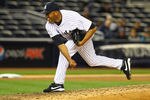 NEW YORK, NY - APRIL 30:  Mariano Rivera #42 of the New York Yankees in action against the Baltimore Orioles during their game on April 30, 2012 at Yankee Stadium in the Bronx borough of New York City.  (Photo by Al Bello/Getty Images)