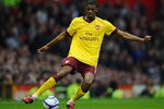 MANCHESTER, ENGLAND - MARCH 12:  Abou Diaby of Arsenal passes the ball during the FA Cup sponsored by E.On Sixth Round match between Manchester United and Arsenal at Old Trafford on March 12, 2011 in Manchester, England.  (Photo by Clive Mason/Getty Images)