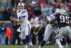 FOXBORO, MA - JANUARY 1:  Ryan Fitzpatrick #14 of the Buffalo Bills  prepares to throw against the New England Patriots at Gillette Stadium on January 1, 2012 in Foxboro, Massachusetts. (Photo by Jim Rogash/Getty Images)