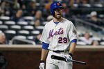 NEW YORK, NY - MAY 04:  Ike Davis #29 of the New York Mets reacts after striking out looking duirng the game against the Arizona Diamondbacks at CitiFied on May 5, 2012 in the Flushing neighborhood of the Queens borough of New York City.  (Photo by Mike Stobe/Getty Images)