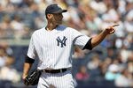 NEW YORK, NY - MAY 13:  Andy Pettitte #46 of the New York Yankees prepares to pitch against the Seattle Mariners at Yankee Stadium on May 13, 2012  in the Bronx borough of New York City.  (Photo by Jim McIsaac/Getty Images)