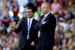 BIRMINGHAM, ENGLAND - OCTOBER 01:  Wigan manager Roberto Martinez (L) with Aston Villa manager Alex McLeish during the Barclays Premier League match between Aston Villa and Wigan Athletic at Villa Park on October 1, 2011 in Birmingham, England.  (Photo by Scott Heavey/Getty Images)