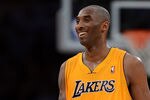 LOS ANGELES, CA - MAY 12:  Kobe Bryant #24 of the Los Angeles Lakers reacts late in the fourth quarter while taking on the Denver Nuggets in Game Seven of the Western Conference Quarterfinals in the 2012 NBA Playoffs on May 12, 2012 at Staples Center in Los Angeles, California. NOTE TO USER: User expressly acknowledges and agrees that, by downloading and or using this photograph, User is consenting to the terms and conditions of the Getty Images License Agreement.  (Photo by Harry How/Getty Images)