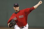 BOSTON, MA - MAY 4:  Jon Lester #31 of the Boston Red Sox pitches against the Boston Red Sox during the first inning of the game at Fenway Park on May 4, 2012 in Boston, Massachusetts.  (Photo by Winslow Townson/Getty Images)