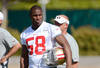 SANTA CLARA, CA - MAY 11:  Darius Fleming #58 of the San Francisco 49ers looks on during Rookie Minincamp at the San Francisco 49ers practice facility on May 11, 2012 in Santa Clara, California.  (Photo by Thearon W. Henderson/Getty Images)