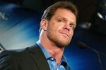 NEW YORK - MARCH 11:  (FILE) Wrestler Chris Benoit attends a press conference to promote Wrestlemania XX at Planet Hollywood March 11, 2004 in New York City. Benoit, his wife Nancy and their son Daniel, 7-years-old, were found dead June 25, 2007 at their home in Georgia.  (Photo by Peter Kramer/Getty Images)