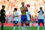 LONDON, ENGLAND - JUNE 04:  Rio Ferdinand of England applauds the crowd after the UEFA EURO 2012 group G qualifying match between England and Switzerland at Wembley Stadium on June 4, 2011 in London, England.  (Photo by Clive Mason/Getty Images)