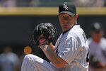 CHICAGO, IL - MAY 15:  Starting pitcher Jake Peavy #44 of the Chicago White Sox delivers the ball against the Detroit Tigers at U.S. Cellular Field on May 15, 2012 in Chicago, Illinois. The Tigers defeated the White Sox 10-8.  (Photo by Jonathan Daniel/Getty Images)