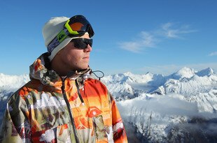WANAKA, NEW ZEALAND - AUGUST 05:  Travis Rice of the USA poses for a portrait during the Freestyle Day of the World Heli Challlenge at Mount Aspiring National Park on August 5, 2010 in Wanaka, New Zealand.  (Photo by Cameron Spencer/Getty Images)