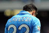 NAPLES, ITALY - MARCH 25:  Ezequiel Lavezzi of Napoli during the Serie A match between SSC Napoli and Catania Calcio at Stadio San Paolo on March 25, 2012 in Naples, Italy.  (Photo by Giuseppe Bellini/Getty Images)