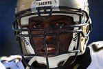 CHARLOTTE, NC - NOVEMBER 07:  Jonathan Vilma #51 of the New Orleans Saints against the Carolina Panthers during their game at Bank of America Stadium on November 7, 2010 in Charlotte, North Carolina.  (Photo by Streeter Lecka/Getty Images)