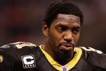 NEW ORLEANS - NOVEMBER 30:  Jonathan Vilma #51 of the New Orleans Saints looks on during the game against the New England Patriots at the Louisiana Superdome on November 30, 2009  in New Orleans, Louisiana.  (Photo by Chris Graythen/Getty Images)