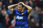 SUNDERLAND, ENGLAND - MAY 13:  Rio Ferdinand of Manchester United looks dejected after the Barclays Premier League match between Sunderland and Manchester United at the Stadium of Light on May 13, 2012 in Sunderland, England.  (Photo by Michael Regan/Getty Images)