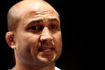 SYDNEY, AUSTRALIA - FEBRUARY 22: BJ Penn talks to the media during an Open Workout ahead of UFC Sydney 127 at Star City on February 22, 2011 in Sydney, Australia.  (Photo by Mark Nolan/Getty Images)