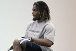 FOXBORO, MA - MAY 11:  Brandon Bolden #38 of the New England Patriots takes part in the  2012 Rookie Mini Camp at Gillette Stadium on May 11, 2012 in Foxboro, Massachusetts. (Photo by Jim Rogash/Getty Images)