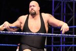 DURBAN, SOUTH AFRICA - JULY 08:  Big Show sits on Alberto Del Rio during the WWE Smackdown Live Tour at Westridge Park Tennis Stadium on July 08, 2011 in Durban, South Africa.  (Photo by Steve Haag/Gallo Images/Getty Images)
