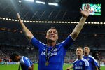 MUNICH, GERMANY - MAY 19: John Terry of Chelsea celebrates after their victory in the UEFA Champions League Final between FC Bayern Muenchen and Chelsea at the Fussball Arena München on May 19, 2012 in Munich, Germany.  (Photo by Laurence Griffiths/Getty Images)