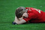 MUNICH, GERMANY - MAY 19:  Anatoliy Tymoshchuk of FC Bayern Muenchen looks dejected after defeat during UEFA Champions League Final between FC Bayern Muenchen and Chelsea at the Fussball Arena München on May 19, 2012 in Munich, Germany.  (Photo by Alex Livesey/Getty Images)