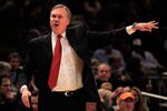 NEW YORK, NY - FEBRUARY 16:  Head Coach Mike D'Antoni of the New York Knicks gestures during the game against the Atlanta Hawks at Madison Square Garden on February 16, 2011 in New York City. NOTE TO USER: User expressly acknowledges and agrees that, by downloading and/or using this Photograph, User is consenting to the terms and conditions of the Getty Images License Agreement. The Knicks defeated the Hawks 102-90.  (Photo by Chris Trotman/Getty Images)