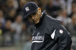 NEW YORK, NY - MAY 18:  Manager of the New York Yankees, Joe Girardi walks to the dugout agianst the Cincinnati Redsat Yankee Stadium on May 18, 2012 in the Bronx borough of New York City.  (Photo by Nick Laham/Getty Images)