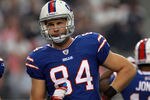 ARLINGTON, TX - NOVEMBER 13:  Scott Chandler #84 of the Buffalo Bills at Cowboys Stadium on November 13, 2011 in Arlington, Texas.  (Photo by Ronald Martinez/Getty Images)