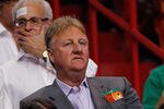 MIAMI, FL - MAY 22: Larry Bird, President of Basketball Operations for the Indiana Pacers looks on during Game Five of the Eastern Conference Semifinals in the 2012 NBA Playoffs against the Miami Heat at AmericanAirlines Arena on May 22, 2012 in Miami, Florida. NOTE TO USER: User expressly acknowledges and agrees that, by downloading and/or using this Photograph, User is consenting to the terms and conditions of the Getty Images License Agreement.  (Photo by Mike Ehrmann/Getty Images)