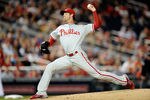 WASHINGTON, DC - MAY 06:  Cole Hamels #35 of the Philadelphia Phillies pitches against the Washington Nationals at Nationals Park on May 6, 2012 in Washington, DC.  (Photo by Greg Fiume/Getty Images)