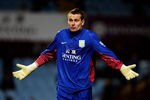 BIRMINGHAM, ENGLAND - APRIL 24:  Shay Given of Aston Villa reacts during the Barclays Premier League match between Aston Villa and Bolton Wanderers at Villa Park on April 24, 2012 in Birmingham, England.  (Photo by Laurence Griffiths/Getty Images)