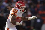 DENVER, CO - JANUARY 01:  Running back Dexter McCluster #22 of the Kansas City Chiefs rushes with the ball against the Denver Broncos at Sports Authority Field at Mile High on January 1, 2012 in Denver, Colorado.  (Photo by Doug Pensinger/Getty Images)