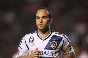 CARSON, CA - MAY 19:  Landon Donovan #10 of the Los Angeles Galaxy jogs toward the corner to take the cornerkick during the MLS match against Chivas USA at The Home Depot Center on May 19, 2012 in Carson, California. Chivas USA defeated the Galaxy 1-0.  (Photo by Victor Decolongon/Getty Images)