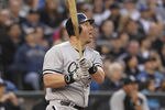 SEATTLE, WA - APRIL 20:  Adam Dunn #32 of the Chicago White Sox watches his three-run homer against the Seattle Mariners at Safeco Field on April 20, 2012 in Seattle, Washington. (Photo by Otto Greule Jr/Getty Images)