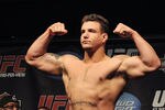 NEWARK, NJ - MARCH 26:  UFC fighter Frank Mir (pictured) weighs in for his fight against UFC fighter Shane Carwin for their Interim Championship Heavyweight fight at UFC 111: St-Pierre vs. Hardy Weigh-In on March 26, 2010 in Newark, New Jersey.  (Photo by Jon Kopaloff/Getty Images)