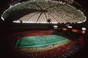 UNDATED:  AN INTERIOR SHOT OF THE HOUSTON ASTRODOME IN HOUSTON, TEXAS. Mandatory Credit: Tony Duffy/ALLSPORT