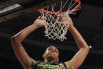 CHICAGO, IL - MARCH 28: Brandon Ashley #10 of the West team dunks the ball during the 2012 McDonald's All American Game at United Center on March 28, 2012 in Chicago, Illinois. (Photo by Jonathan Daniel/Getty Images)