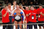 Emelianenko Fedor, the Winner of the PRIDE Heavy Weight Title Match (Photo by Tomokazu Tazawa/Getty Images)